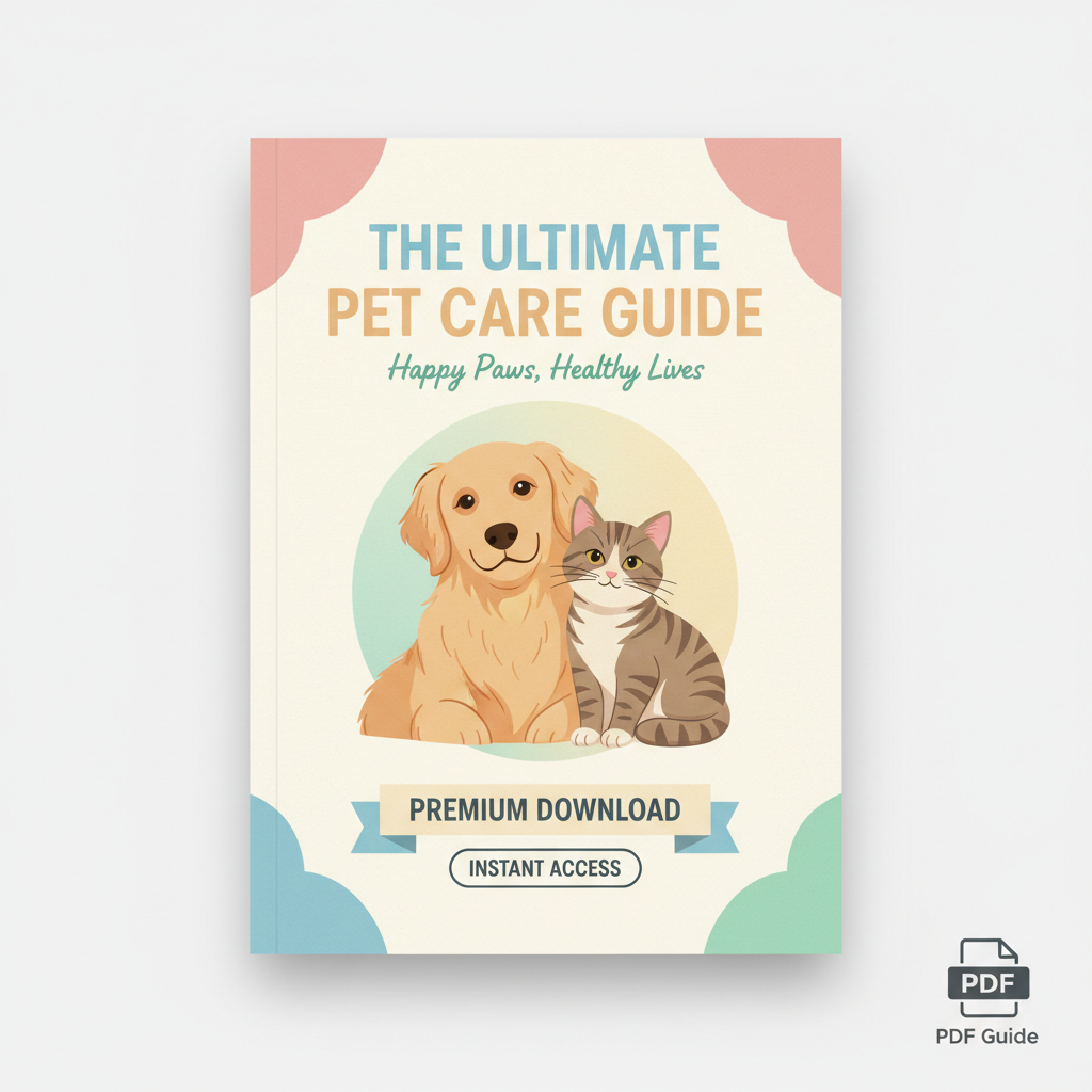 The Ultimate Pet Care Guide digital download cover