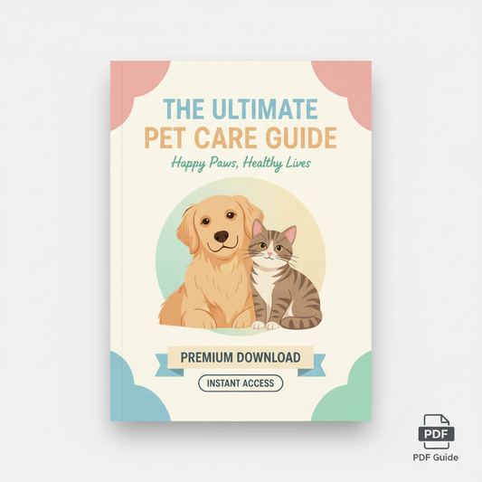 The Ultimate Pet Care Guide digital download cover